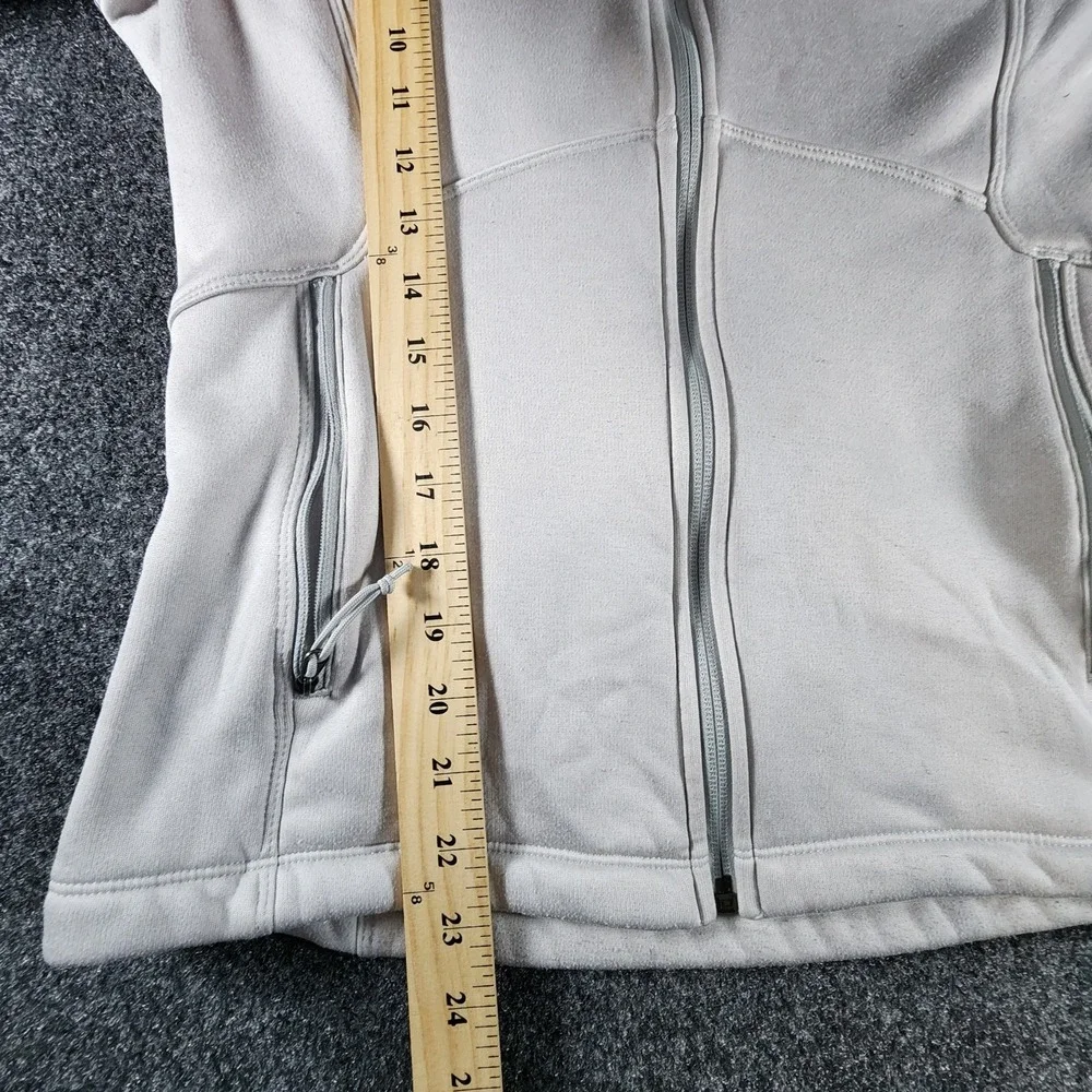 The North Face Agave Fleece Full-Zip Jacket Gray Women's Size‎ Medium